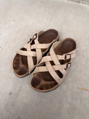 Strappy Birkenstock sandals